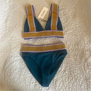Elysiian Swim - Bali Bikini Set Women’s New with Tags Size: Small
